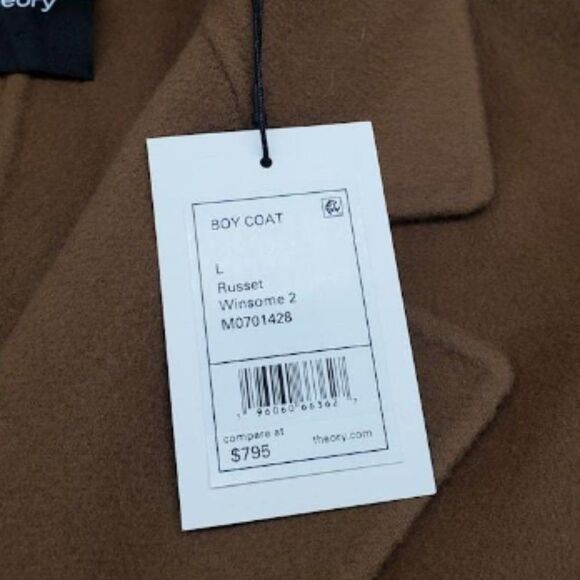 Theory Russet Winsome 2 Boy Coat - Picture 2 of 4